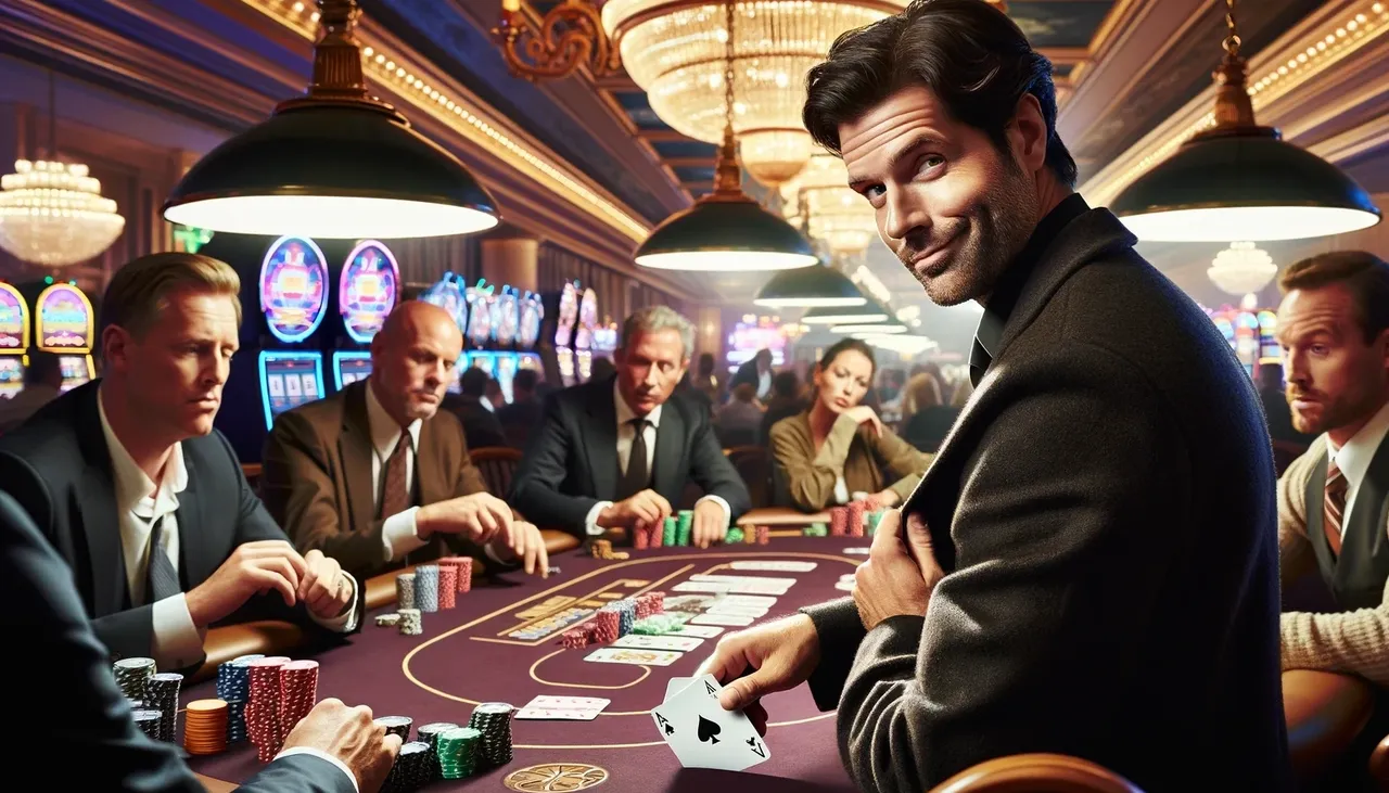 AI Image cards at table